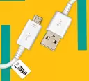 NYC Simplify Your Life Micro USB Cable 2.4 A 1 m Tinned Mesh NYC _Micro-USB Cable 10W 2A Fast charging support  (Compatible with Suitable For Samsung/ Realme and All Mobiles with Micro Connector, Gray, One Cable)